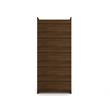 Eden Home 2-Piece Contemporary Wood Wardrobe Closet Set in Brown