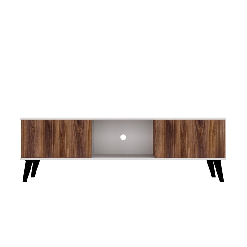 Eden Home Mid-Century Wood TV Stand for TVs up to 60