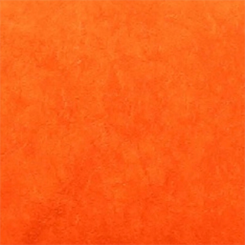 Eden Home Velvet & Metal Swivel Accent Chair in Orange/Chrome