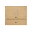 Eden Home Wood Floating Entertainment Center for TVs up to 55