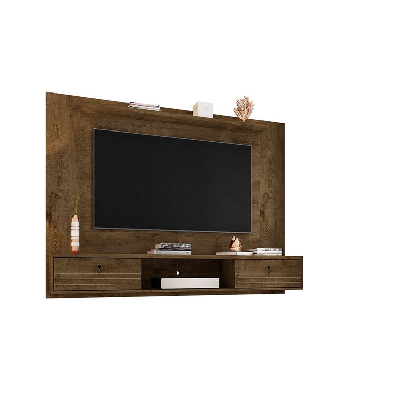 Eden Home Contemporary Wood Entertainment Center for TVs up to 65