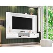 Eden Home Contemporary Wood Entertainment Center for TVs up to 65