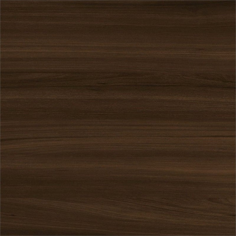 Eden Home 2-Drawer Contemporary Wood Nightstand in Brown (Set of 2)