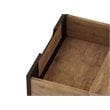Eden Home 2-Drawer Modern Wood Nightstand in Gray (Set of 2)