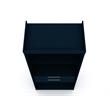 Eden Home 2-Piece Contemporary Wood Open Sectional Closet Set in Midnight Blue
