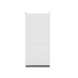 Eden Home 3-Piece Contemporary Wood Open Sectional Closet Set in White