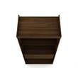 Eden Home 3-Piece Contemporary Wood Open Sectional Closet Set in Brown