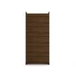 Eden Home 3-Piece Contemporary Wood Open Sectional Closet Set in Brown