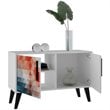 Eden Home Mid-Century Engineered Wood Sideboard in Multi-Color