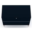 Eden Home 3-Drawer Contemporary Wood Dresser in Blue (Set of 2)