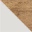 Eden Home 3-Drawer Contemporary Wood Dresser in Off White/Natural (Set of 2)