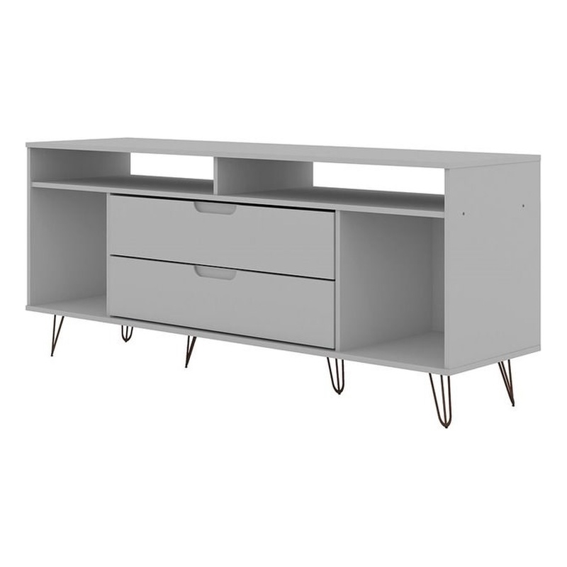 Eden Home Mid-Century Wood TV Stand for TVs up to 60