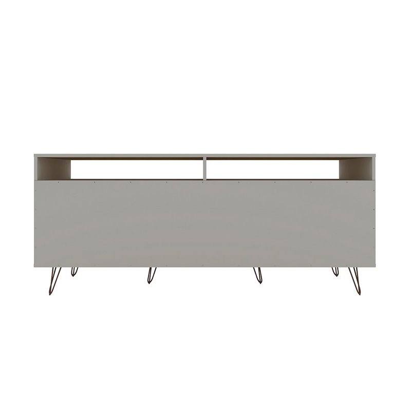 Eden Home Mid-Century Wood TV Stand for TVs up to 60