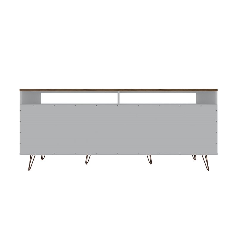 Eden Home Mid-Century Wood TV Stand for TVs up to 60