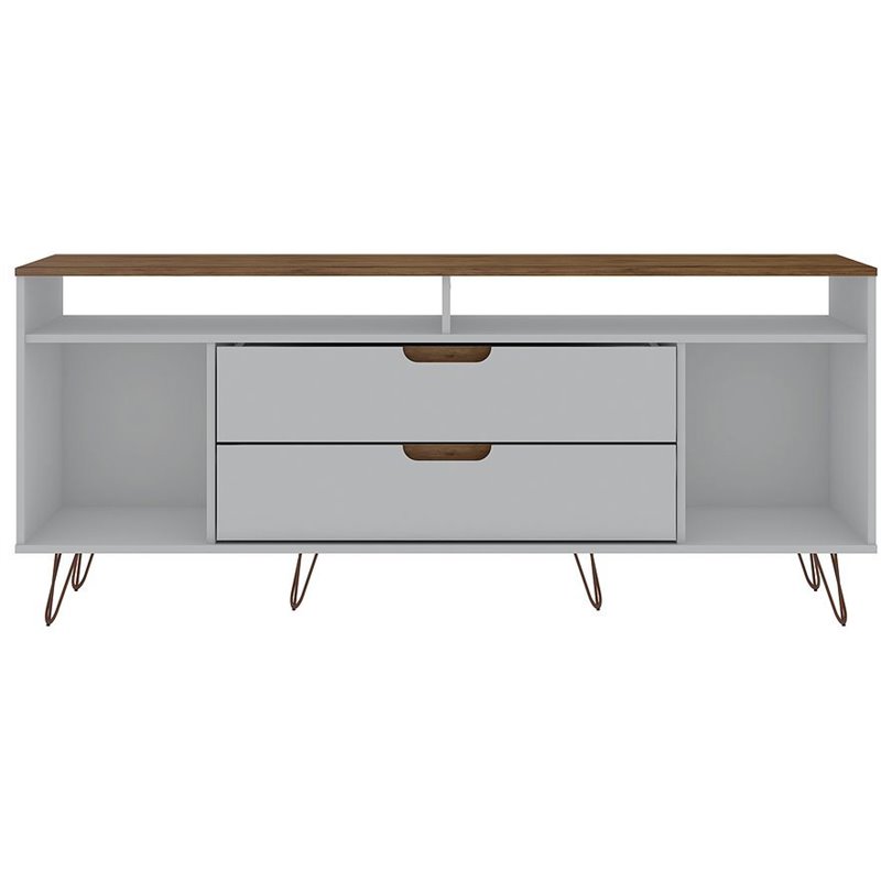 Eden Home Mid-Century Wood TV Stand for TVs up to 60