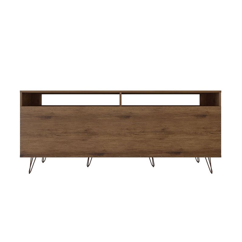Eden Home Mid-Century Wood TV Stand for TVs up to 60