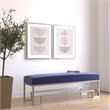 Eden Home Stainless Steel Navy Bench Rectangular Hand Polished 54