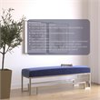 Eden Home Stainless Steel Navy Bench Rectangular Hand Polished 54