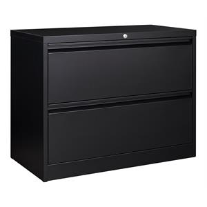 gangmei 2-drawer steel metal lateral locking filing cabinet with lock