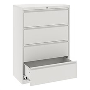gangmei 4-drawer steel metal lateral filing cabinet with lock