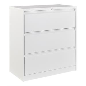  gangmei 3-drawer steel metal lateral locking filing cabinet with lock