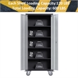 Gangmei Metal Broom Storage Cabinet with Rod.Cleaning Tool Storage Cabinet