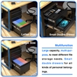 Gangmei Mobile File Cabinet with 3 Drawers for Office and Home Fully Assembled