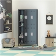 Gangmei Metal Lockers with 6 Door for School and Employee Light Gray