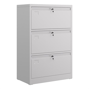 Metal 3 Drawer Lateral Files Cabinet for Home Office