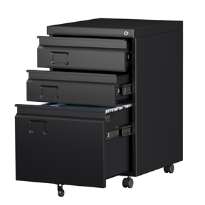 3 Drawer Metal Mobile File Cabinet need assemble