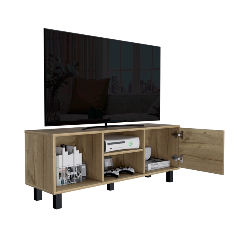 FM FURNITURE Rome Modern Wood TV Stand for TVs up to 45