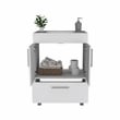 FM FURNITURE Otello Engineered Wood Single Bathroom Vanity in White
