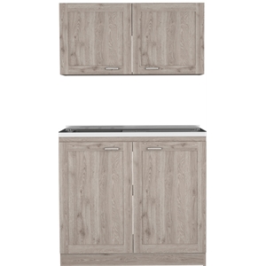 fm furniture perseus engineered wood cabinet set for kitchen