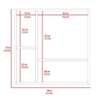FM FURNITURE Kenya Engineered Wood Medicine Cabinet in Light Gray