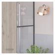 FM FURNITURE Kenya Engineered Wood Medicine Cabinet in Light Gray
