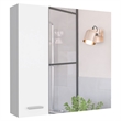 FM FURNITURE Kenya Engineered Wood Medicine Mirrored Cabinet in White