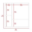 FM FURNITURE Kenya Engineered Wood Medicine Mirrored Cabinet in White