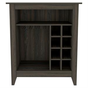 fm furniture future bar cabinet espresso engineered wood