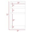 FM FURNITURE Celestial Engineered Wood Dresser For Bedroom in White