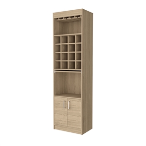 fm furniture illinois bar cabinet engineered wood