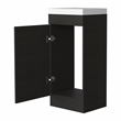 FM FURNITURE Toledo Bathroom Vanity 1 Door Engineered Wood Black