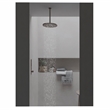 FM FURNITURE Mirror Praia Black Wengue With Engineered Wood Frame