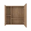 FM FURNITURE Kenya Medicine Cabinet Engineered Wood Pine (Beige)