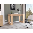 FM FURNITURE Aurora Writing Computer Desk Engineered Wood Oak