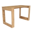 FM FURNITURE Aurora Writing Computer Desk Engineered Wood Oak