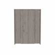 FM FURNITURE Dalton 7-Shelf Modern Engineered Wood Foldable Table in Light Gray