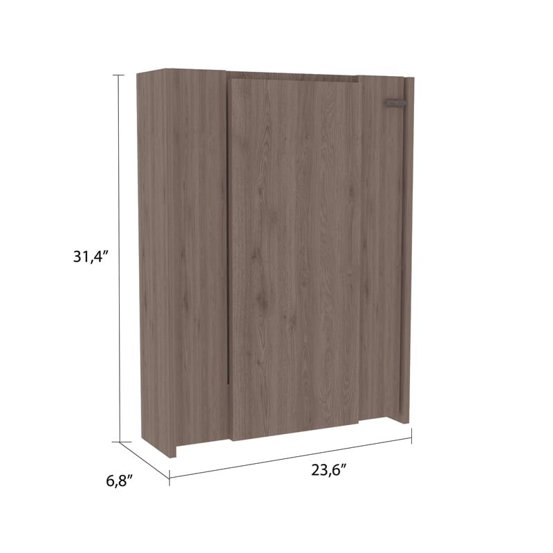 FM FURNITURE Pasadena 2-Piece Modern Engineered Wood Kitchen Set Multi-Color