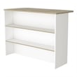 FM FURNITURE Crete Kitchen Island Engineered Wood Multi-Color