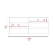 FM FURNITURE Tryon 2 Piece Bedroom Set Multi-Color Engineered Wood