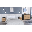 FM FURNITURE Kilgore 3 Bedroom Set Multi-Color Engineered Wood